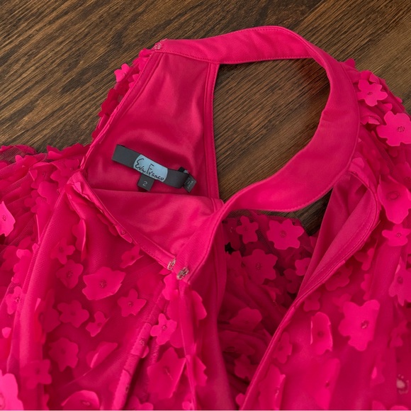 Anthropologie Eva Franco Halter Swing Mini Dress in Pink Orchid Petal - Picture 8 of 8